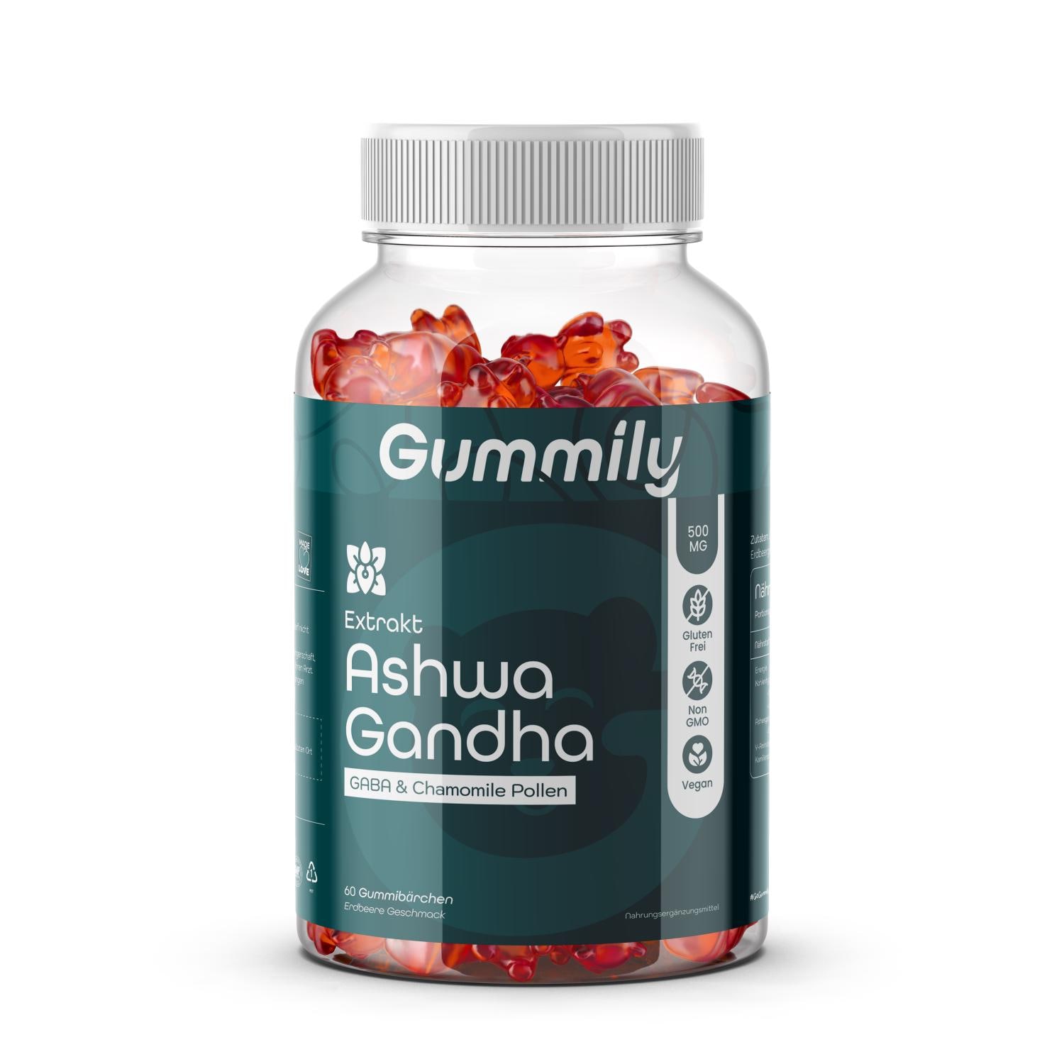Gummily® Premium Ashwagandha Gummies 500 Mg Extrakt Gummibärchen - Vegan von Etsy - Gummily