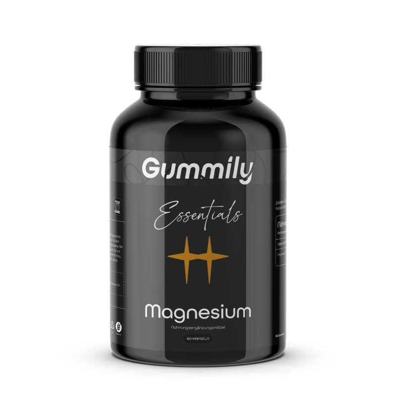 Gummily® Premium Magnesium Kapseln - Glycinate 250 Mg Vegan 60 Stück von Etsy - Gummily
