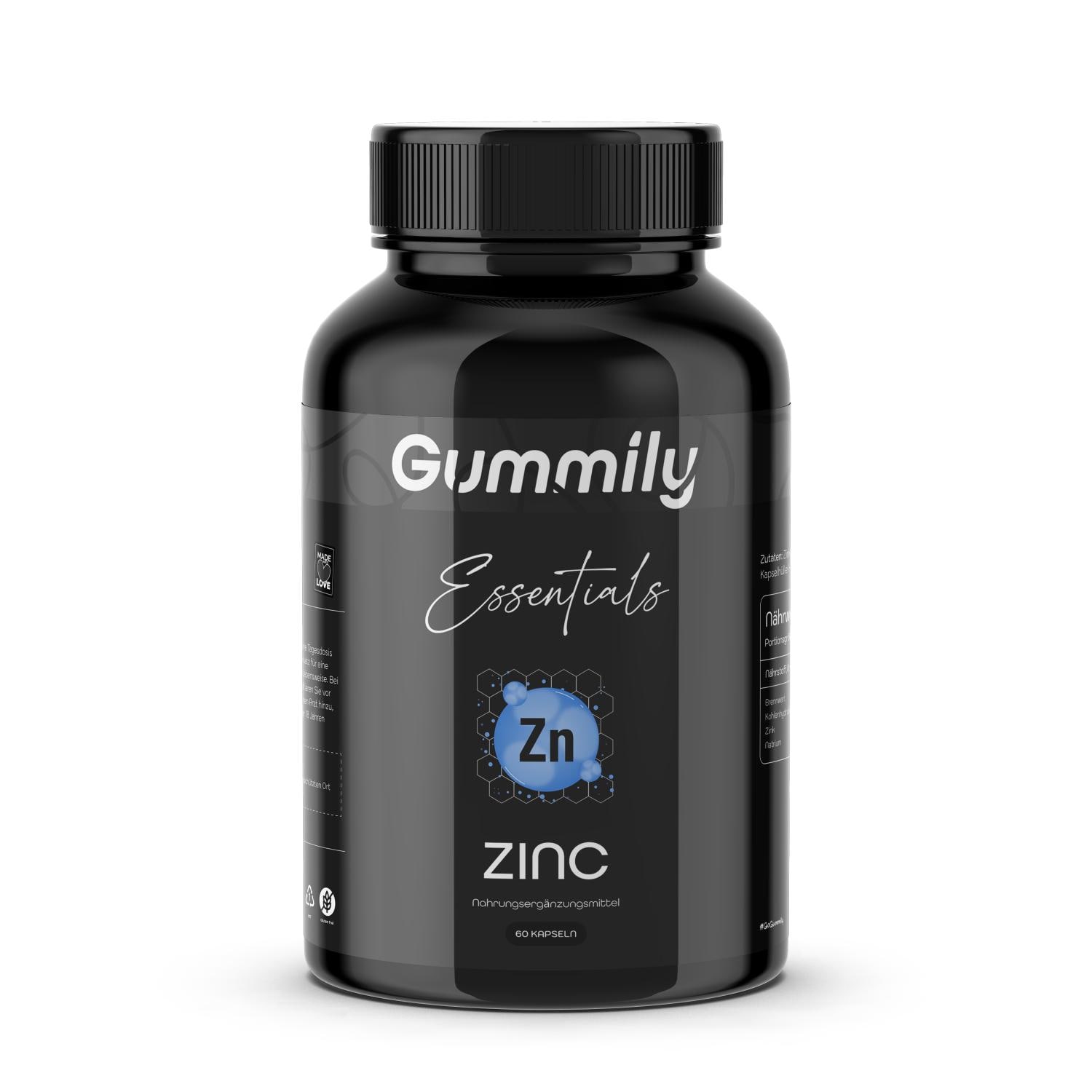 Gummily® Premium Zinkbisglycinat Kapseln 30 Mg Portion 60 Stück - Zinc von Etsy - Gummily