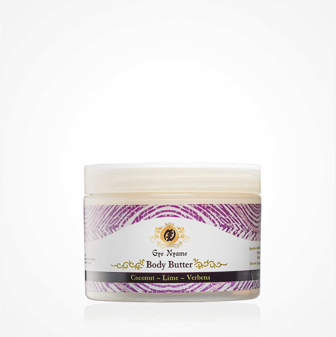 Kokosnuss-Limette-Verbene-Eisenkraut Körperbutter von Etsy - GyeNyameHolistics