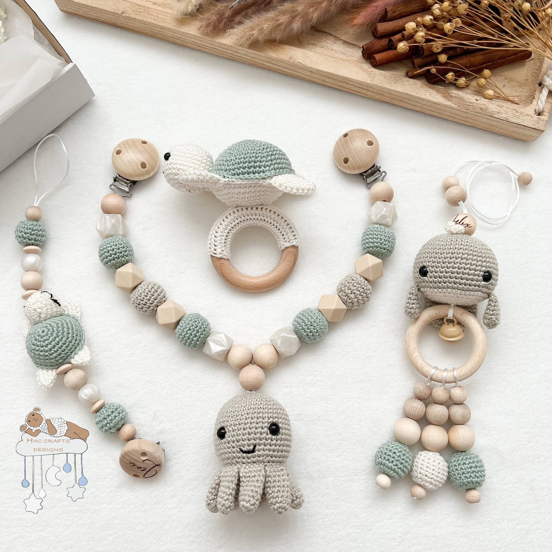 Oktopus Wal Schildkröte Babygym Anhänger Sparset Babyshower Taufe Geschenk Muttergeschenk Geburtsgeschenk Kinderwagenkette Schnullerkette Oktopus Wal Schildkröte Babygym Anhänger Sparset Babyshower Taufe Geschenk Muttergeschenk Geburtsgeschenk Kinderwagenkette Schnullerkette von Etsy - HACCraftsLittle