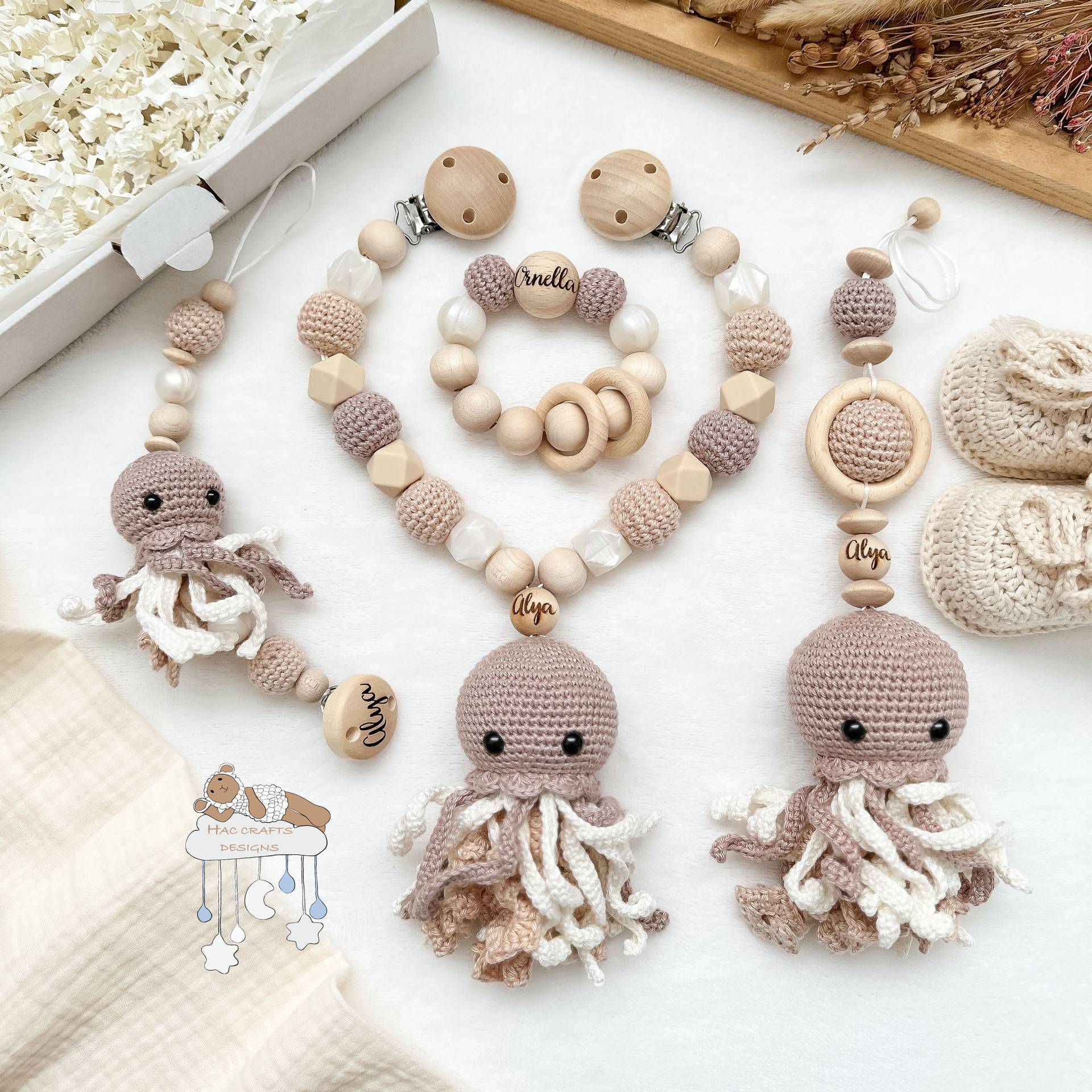 Personalisiert Qualle Sparset Kinderwagenkette Anhänger Schnullerkette Geburtsgeschenk Taufe Babyshower Personalisiert Qualle Sparset Kinderwagenkette Anhänger Schnullerkette Geburtsgeschenk Taufe Babyshower von Etsy - HACCraftsLittle