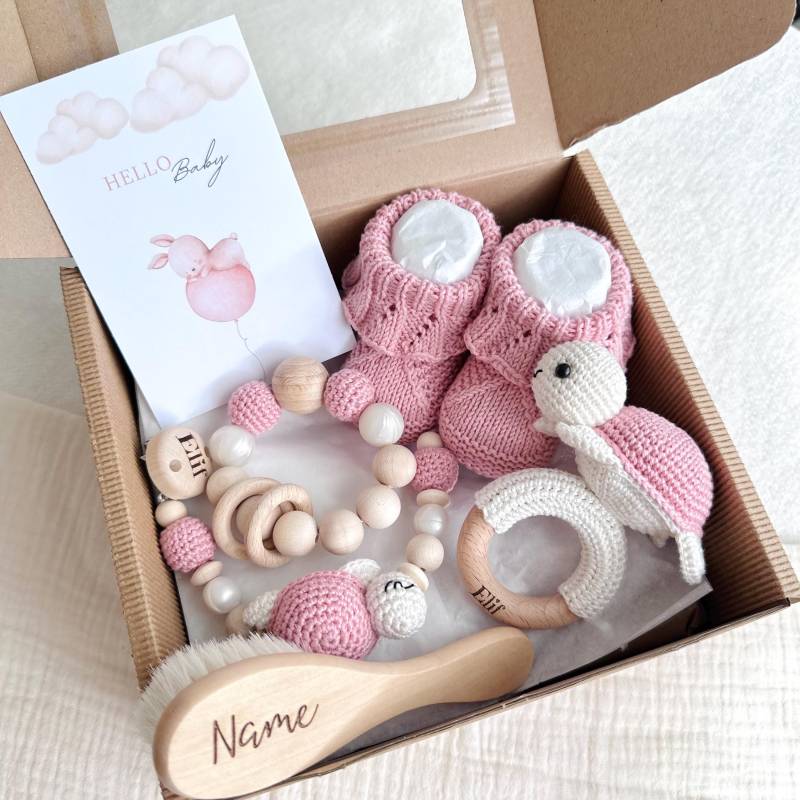 Personalisiertes Baby Geschenkset, Geburtsgeschenk, Geschenkbox Zur Geburt Personalisiertes Baby Geschenkset, Geburtsgeschenk, Geschenkbox Zur Geburt von Etsy - HACCraftsLittle
