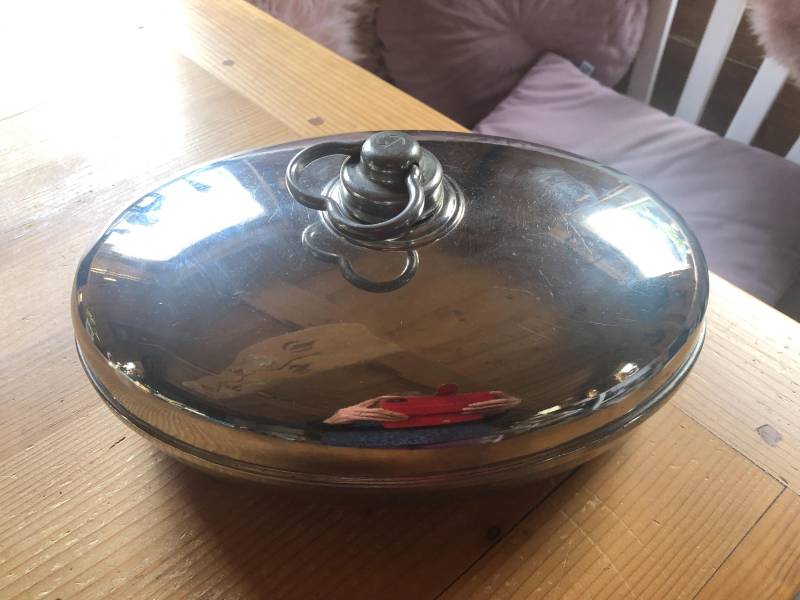 Selten Wundervolle Wärmflasche-Antik/Kupfer & Verchromt Tolle Patina Brocante + Vintage von Etsy - HBHOLZART