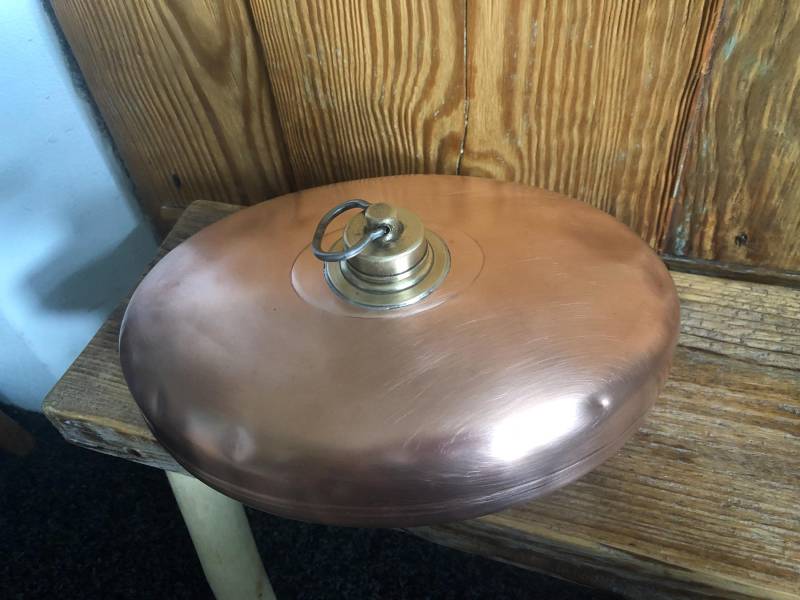 Antike Wärmflasche/Kupfer & Messing Restauriert von Etsy - HBVintageLaden