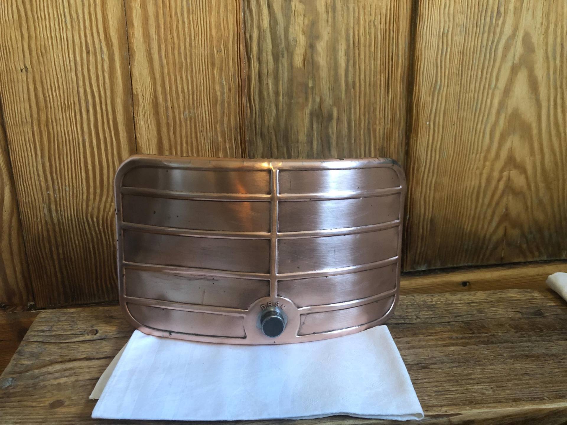 Schöne Antike Wärmflasche/Kupfer Bauchwärmer Tolle Patina Brocante + Vintage von Etsy - HBVintageLaden