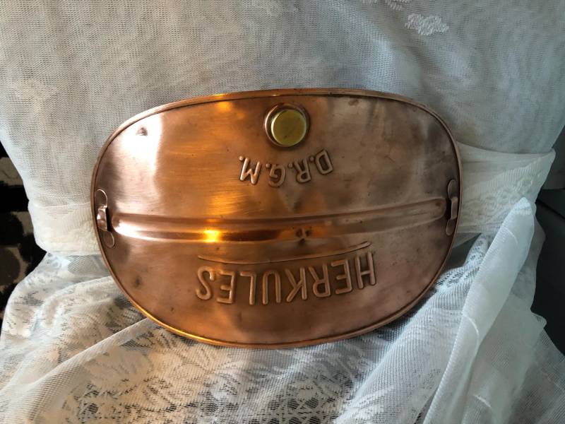 Selten Wunderschöner , Antiker Bauchwärmer "Wärmflasche/Kupfer &messing Tolle Patina Brocante + Vintage Selten Wunderschöner , Antiker Bauchwärmer "Wärmflasche/Kupfer &messing Tolle Patina Brocante + Vintage von Etsy - HBVintageLaden