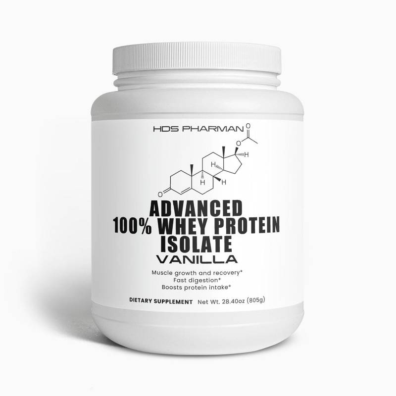 Advanced 100% Whey Protein Isolate | Vanilla von Etsy - WildRootNatural
