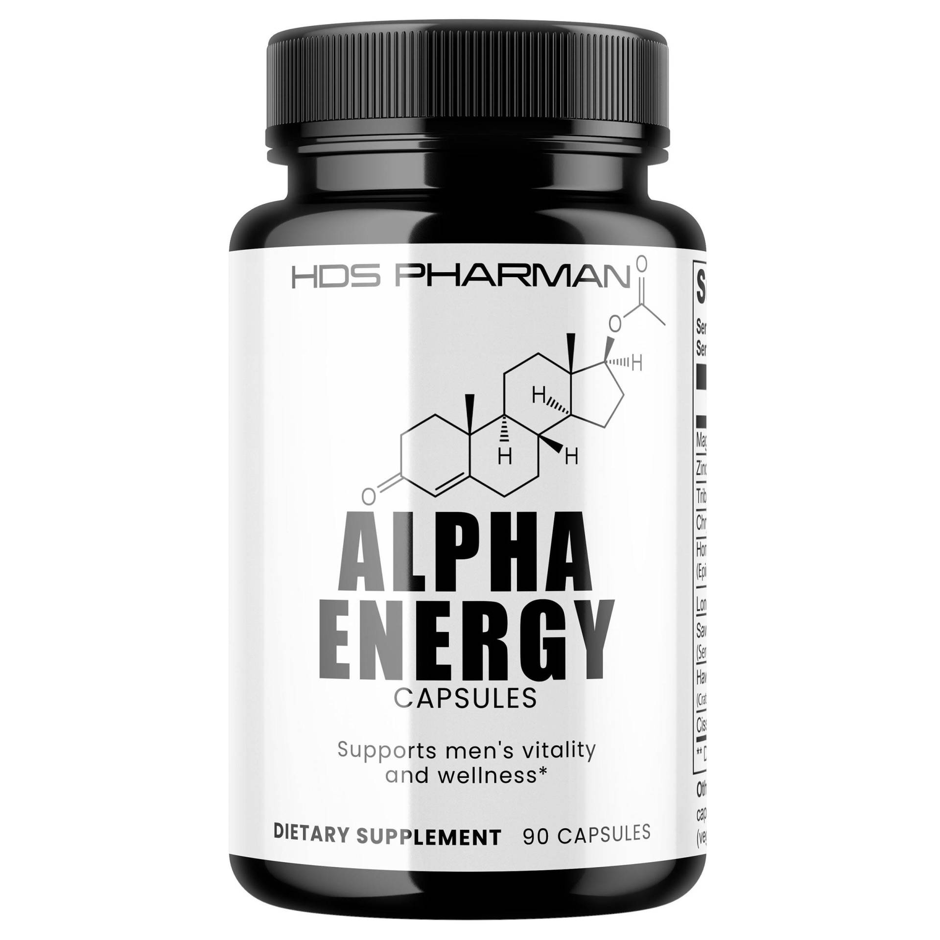 Men Alpha Energy - 90 Caps 30 Day Supply Men Alpha Energy - 90 Caps 30 Day Supply von Etsy - WildRootNatural