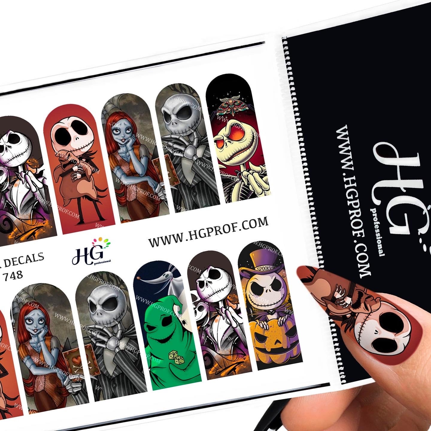 748 Water Decals, Halloween, Jack Skellington, The Nightmare Beträgt Vorweihnachten 748 Water Decals, Halloween, Jack Skellington, The Nightmare Beträgt Vorweihnachten von Etsy - HGPROFESSIONAL