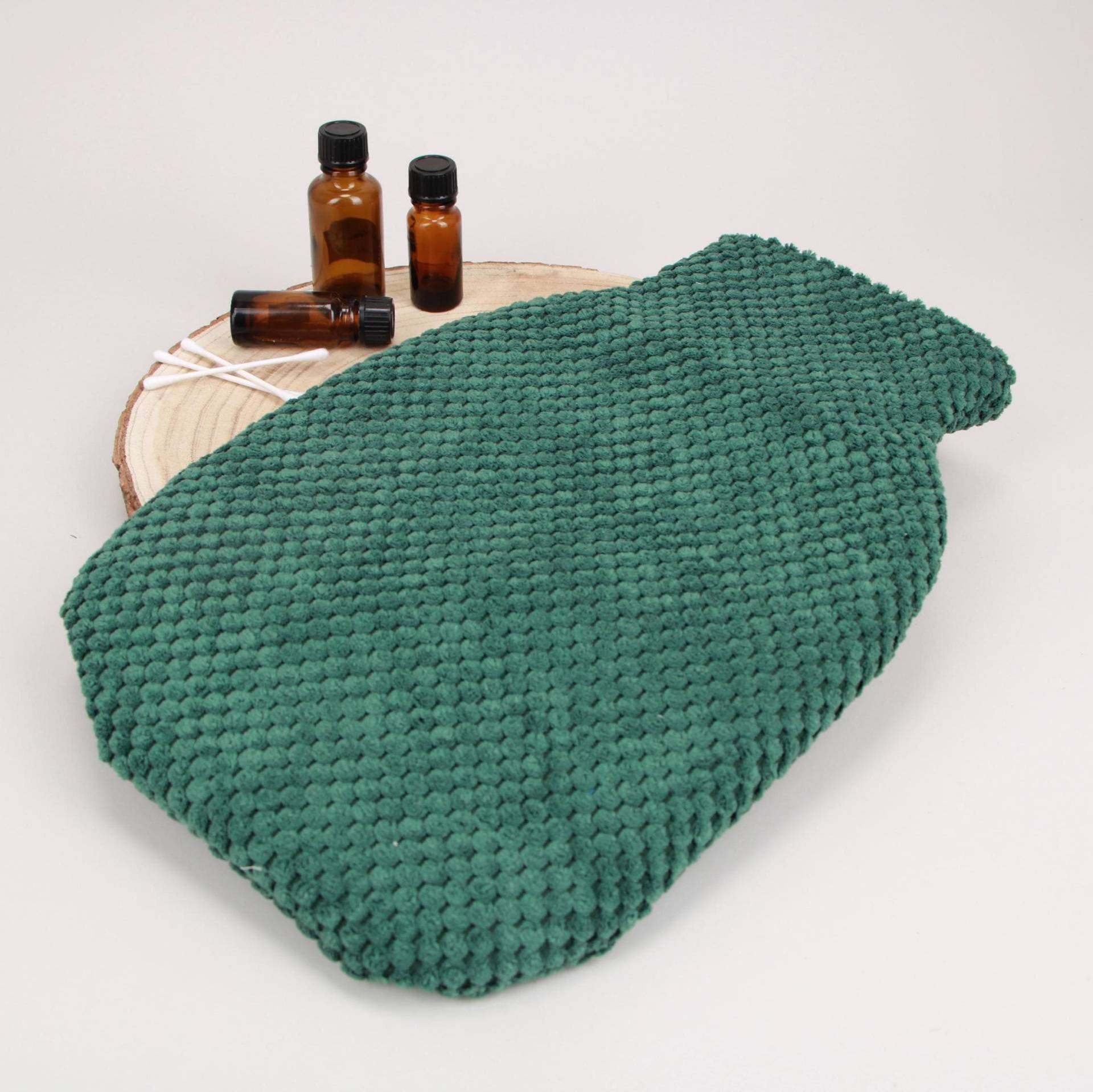 Wärmflaschenbezug, Bettflaschenhülle, Grüner Waffelpiqué Wärmflaschenbezug, Bettflaschenhülle, Grüner Waffelpiqué von Etsy - HKModeHandmade