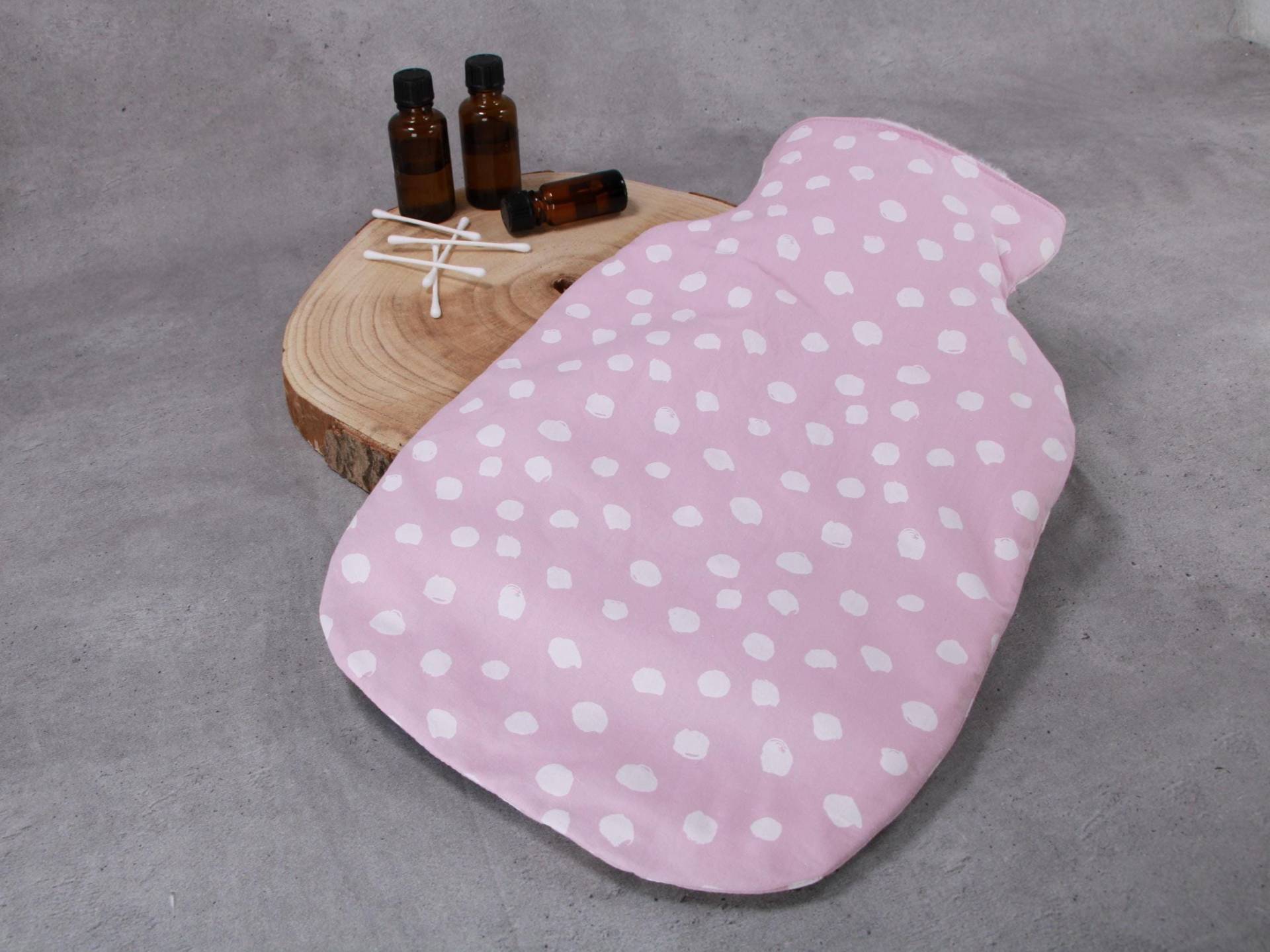 Wärmflaschenbezug, Bettflaschenhülle, Rosa Mit Großen Weißen Punkten Wärmflaschenbezug, Bettflaschenhülle, Rosa Mit Großen Weißen Punkten von Etsy - HKModeHandmade
