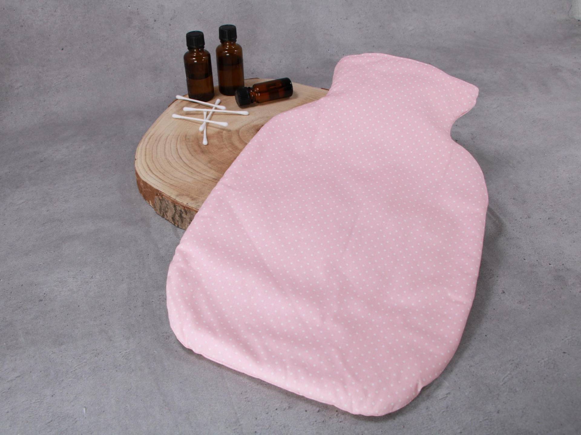 Wärmflaschenbezug, Bettflaschenhülle, Rosa Mit Kleinen Punkten Wärmflaschenbezug, Bettflaschenhülle, Rosa Mit Kleinen Punkten von Etsy - HKModeHandmade