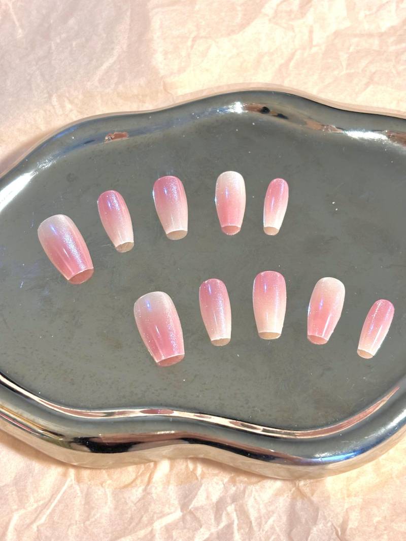 Press-On Nails Cat Eye Switch von Etsy - HaNailsStudio