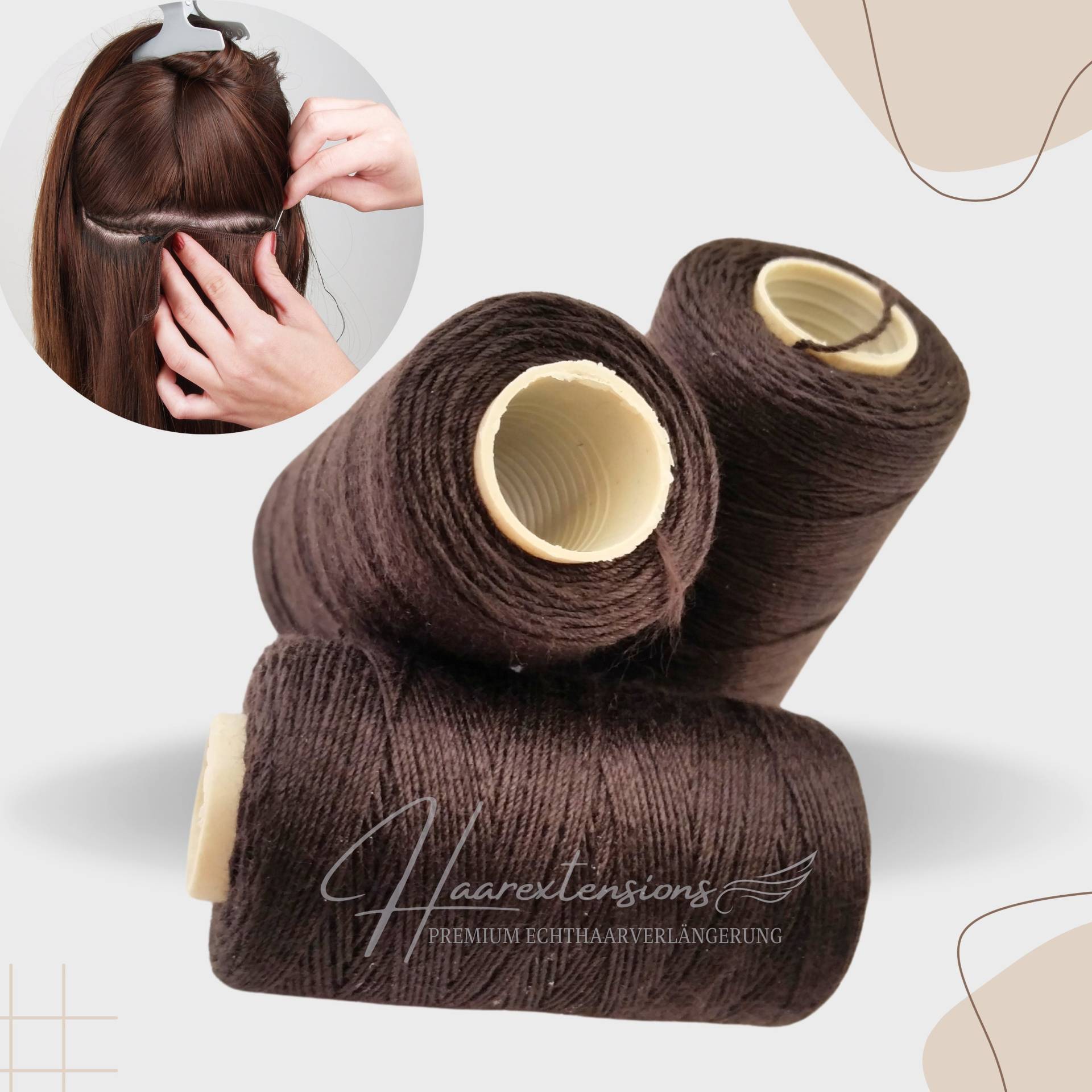 3 Rollen Nähgarn Baumwolle Weaving Garn Zur Anbringung Von Haar Tressen | Sew-In Weft Extensions, Diy Perücken & Clip in Haarteile 3 Rollen Nähgarn Baumwolle Weaving Garn Zur Anbringung Von Haar Tressen | Sew-In Weft Extensions, Diy Perücken & Clip in Haarteile von Etsy - Haarextensions