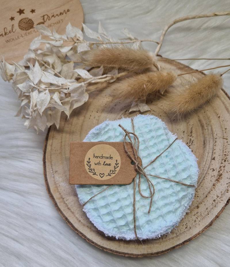 Abschmink-Reinigungspads Waschbar/Wiederverwendbar Rund Abschmink-Reinigungspads Waschbar/Wiederverwendbar Rund von Etsy - HaekeltraeumeBaby