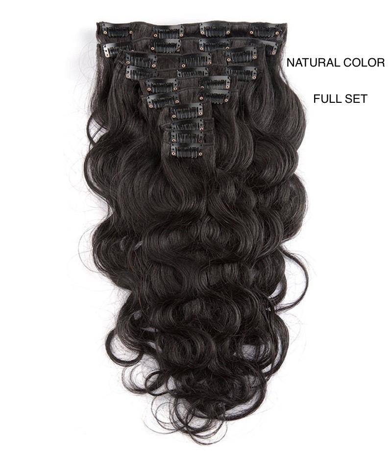 Aufhänger Aus Naturholz Zum Knipsen 120 G/7 Stk. Ces Erweiterungen Brésiliennes De Couleur Naturelle Peuvent Être Décolorées Et Teintes von Etsy - HairHavenStudio