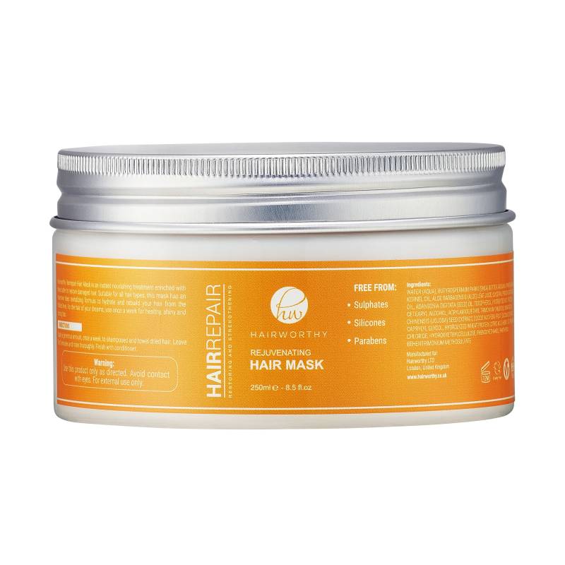 Haarwürdige Haarreparatur Verjüngende Haarmaske, Pflegende Behandlung Für Weiches, Glänzendes Und Gesundes Haar von Etsy - Hairworthy