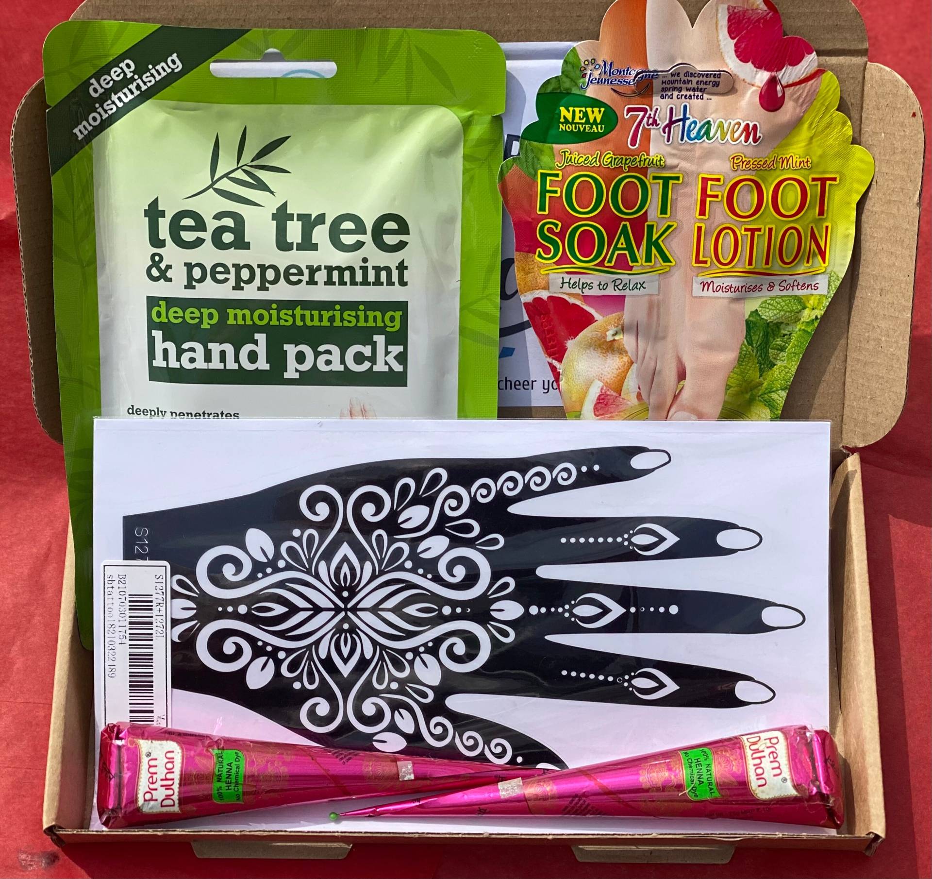 Henna Tattoos Kit Henna Tattoos Kit von Etsy - HamperMoments