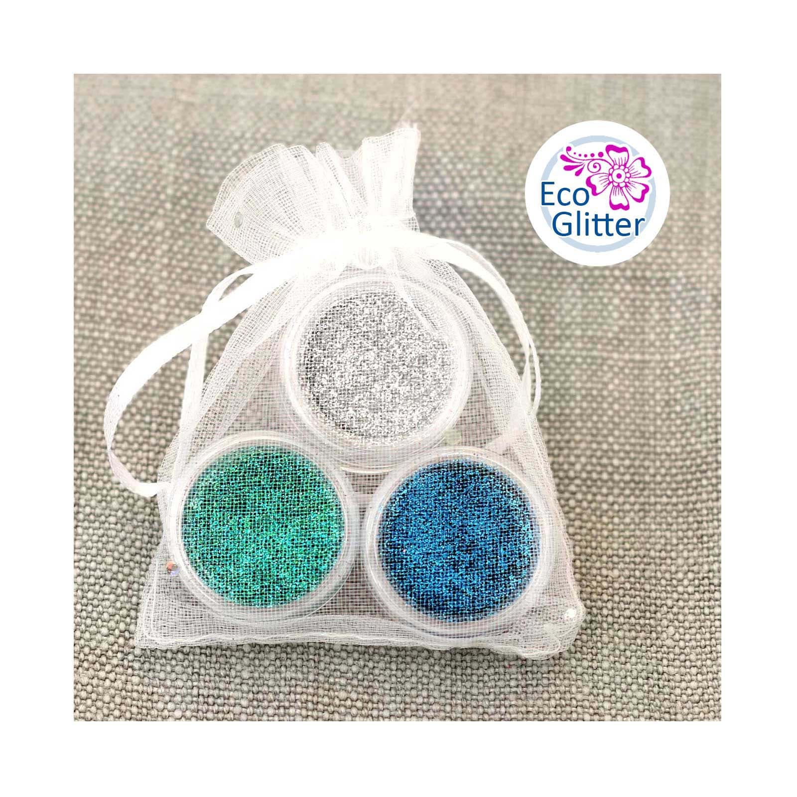 Biologisch Abbaubares Glitter Trio - Festival Make Up Set Inkl 1 Chunky von Etsy - HandcraftedGiftsUK