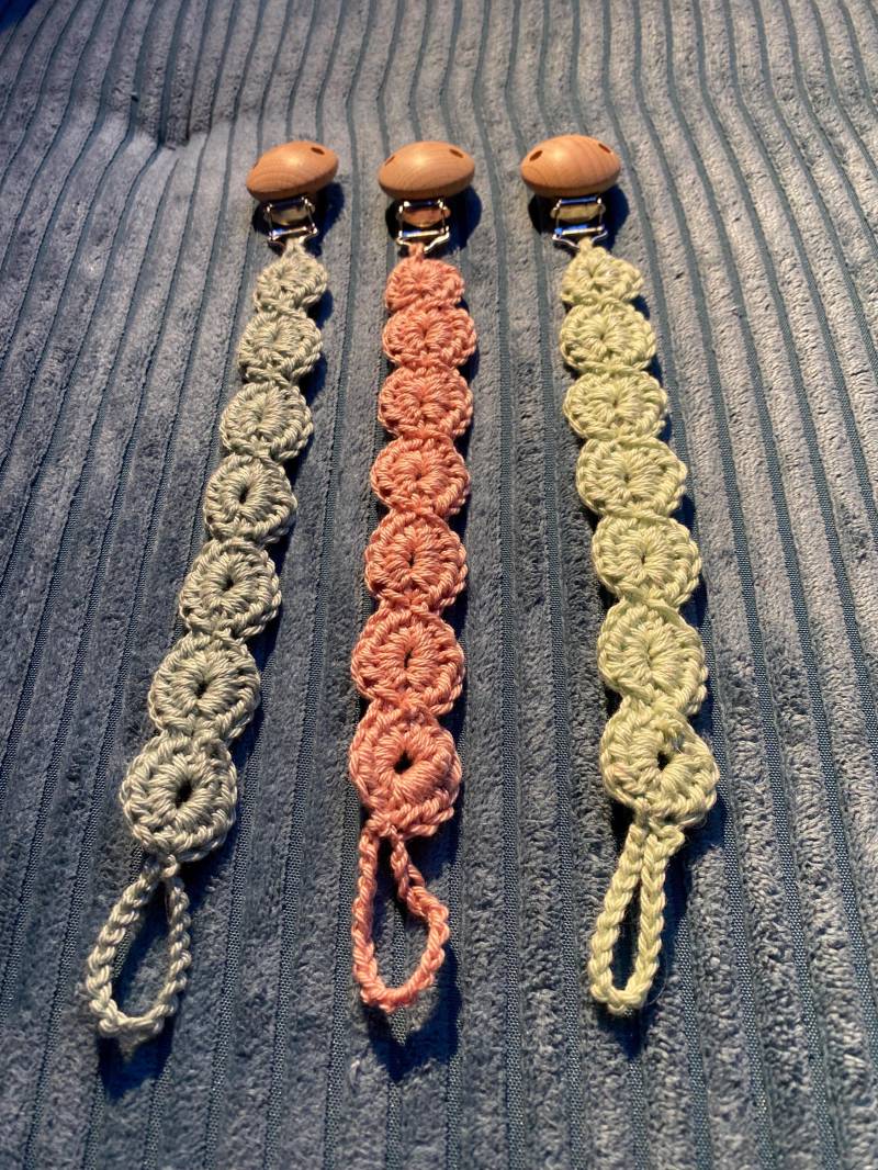 Schnullerkette von Etsy - Handmade21Studio