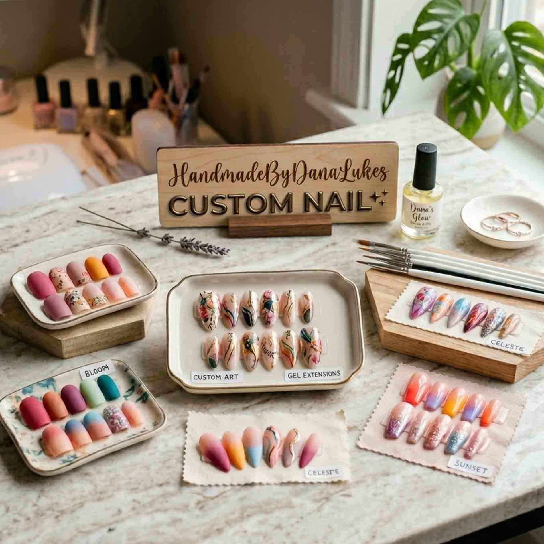 Handmadebydanalukes | Premium Custom Press-On Nails - Bespoke Designs Crafted Just For You von Etsy - HandmadeByDanaLukes