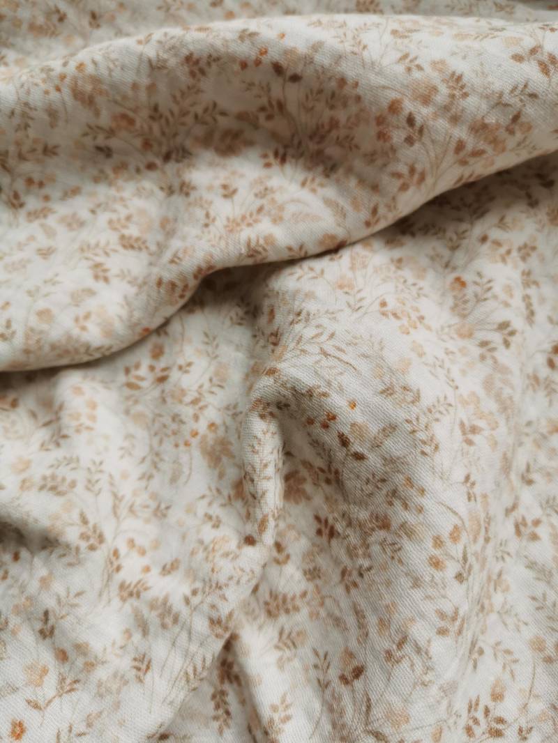 xl Baby Musselintuch, Musselin Beige Wildblume, Pucktuch, Kuscheltuch, Mulltuch, Babydecke Handmade, Verschiedene Größen xl Baby Musselintuch, Musselin Beige Wildblume, Pucktuch, Kuscheltuch, Mulltuch, Babydecke Handmade, Verschiedene Größen von Etsy - HandmadeGoldkaefer