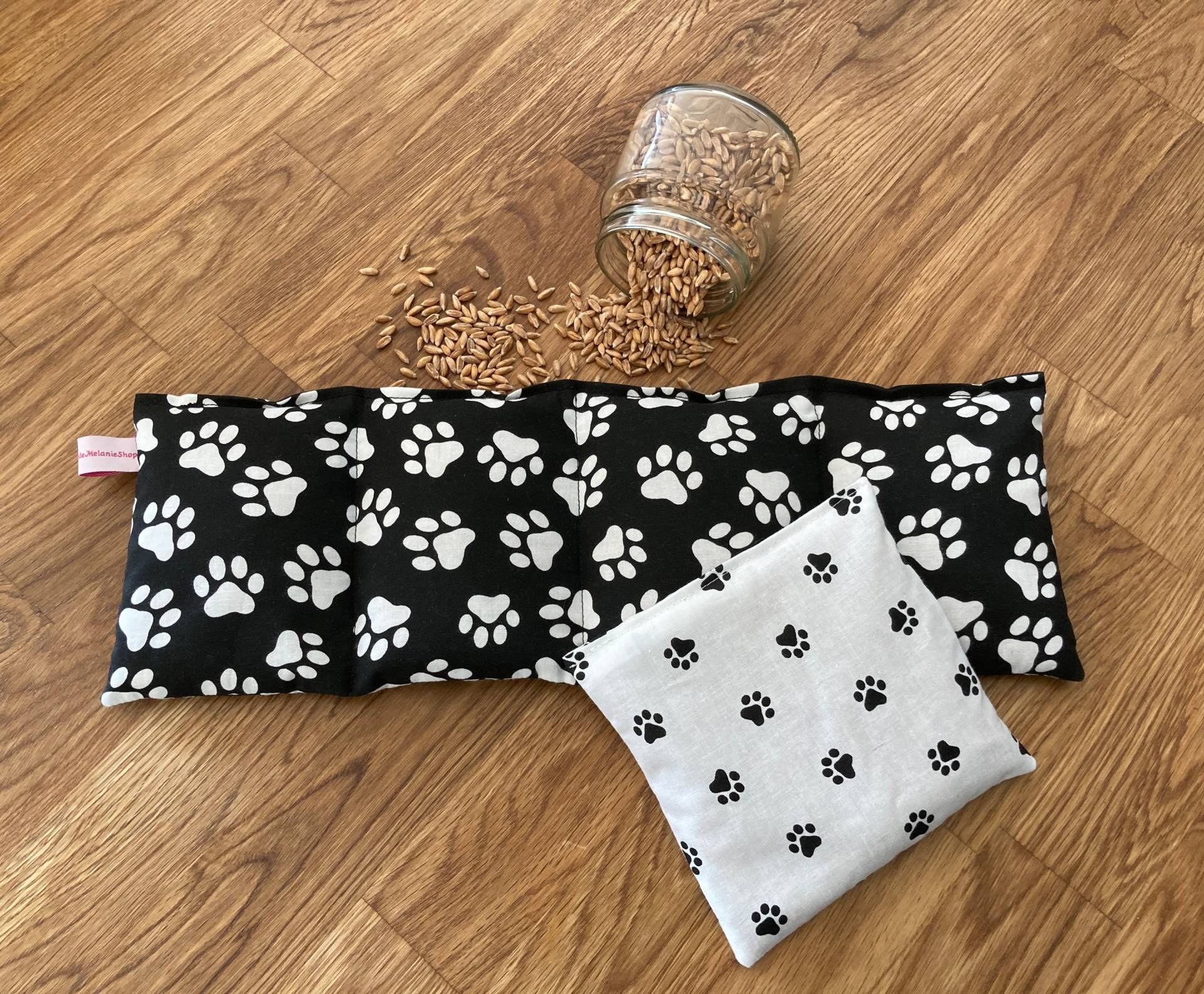 Bio Dinkel Körnerkissen "Pfoten" - 3, 4 Oder 5 Kammern Zur Auswahl + Mini Optional Perfektes Ostergeschenk Bio Dinkel Körnerkissen "Pfoten" - 3, 4 Oder 5 Kammern Zur Auswahl + Mini Optional Perfektes Ostergeschenk von Etsy - HandmadeMelanieShop