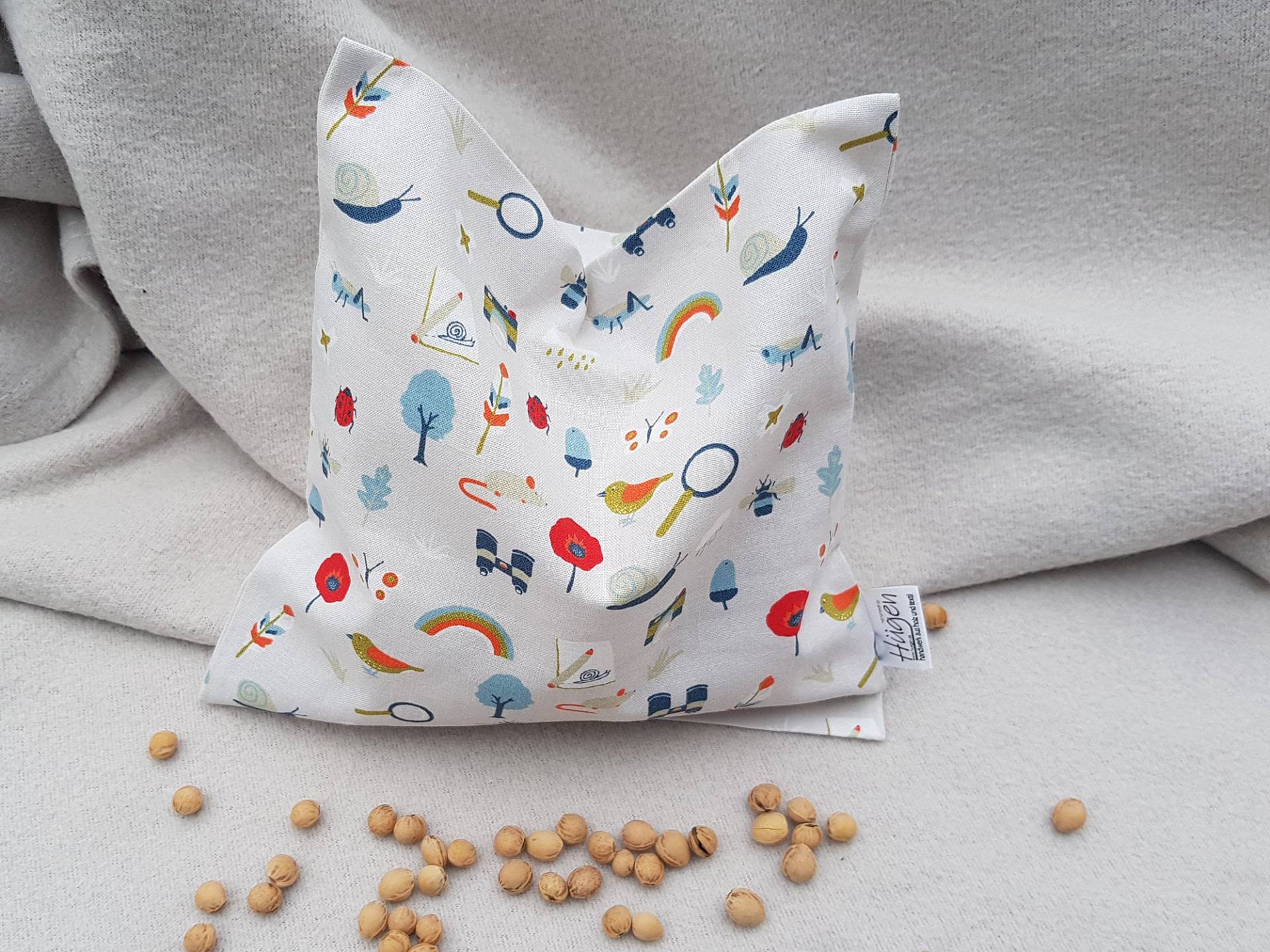 Kirschkernkissen/Baby-Wärmekissen Abnehmbarer Bezug von Etsy - HandmadebyHuegen
