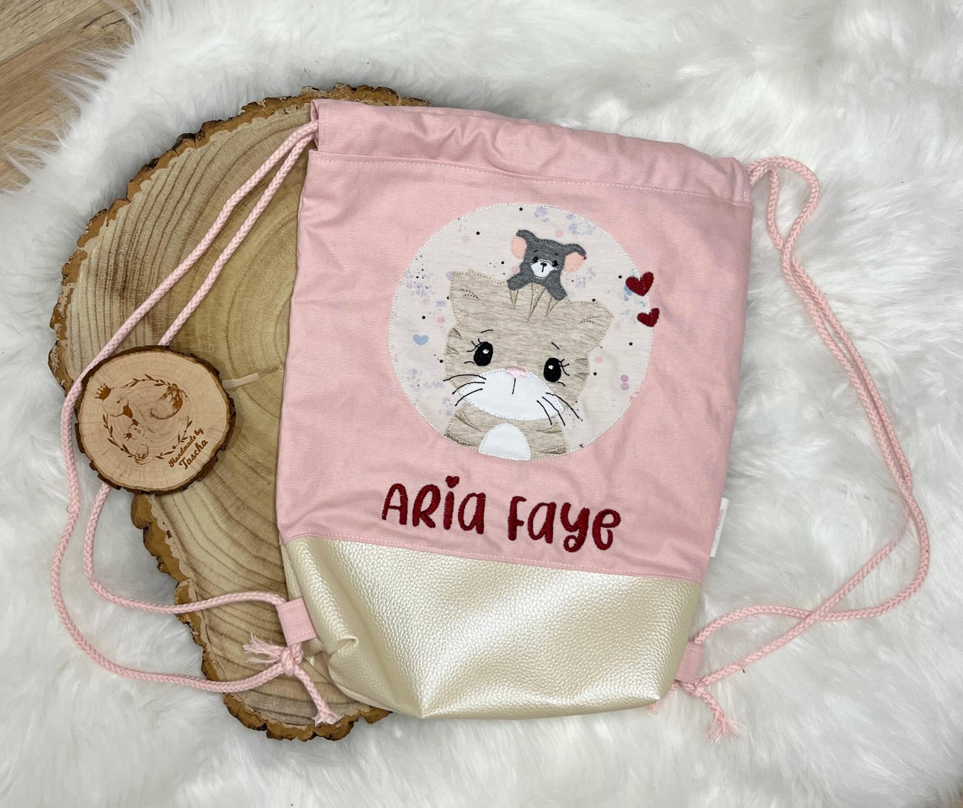 Turnbeutel Katze & Maus | Mit Namen Geburt Taufe Beutel Personalisiert Mädchen Junge Geschenk Schule Turnbeutel Katze & Maus | Mit Namen Geburt Taufe Beutel Personalisiert Mädchen Junge Geschenk Schule von Etsy - HandmadebyTaschaaa