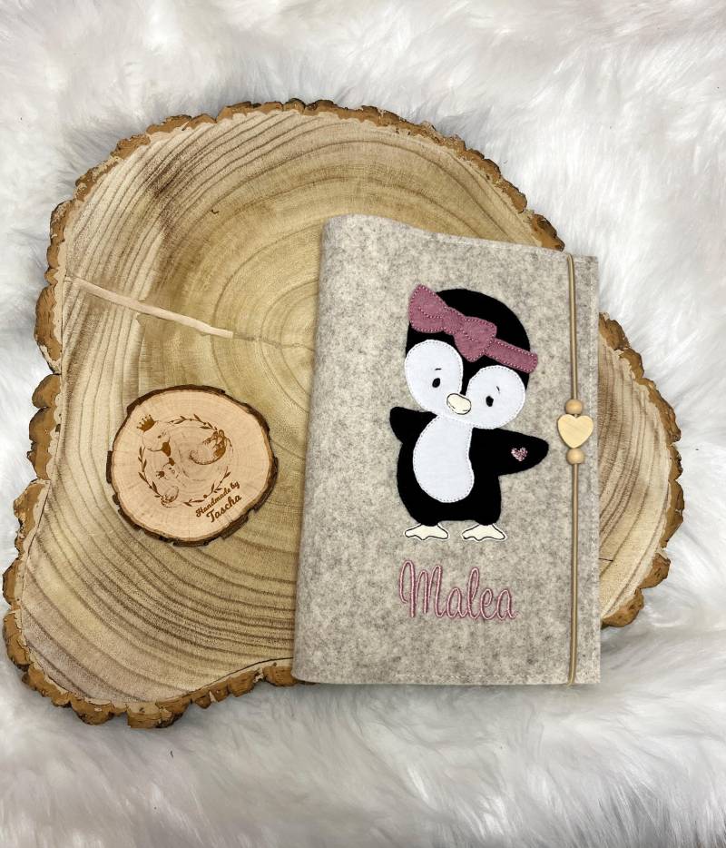 U-Hefthülle, Untersuchungshefthülle, Filz, Hülle Für U-Heft, Personalisierte U-Hefthülle, Pinguin von Etsy - HandmadebyTaschaaa
