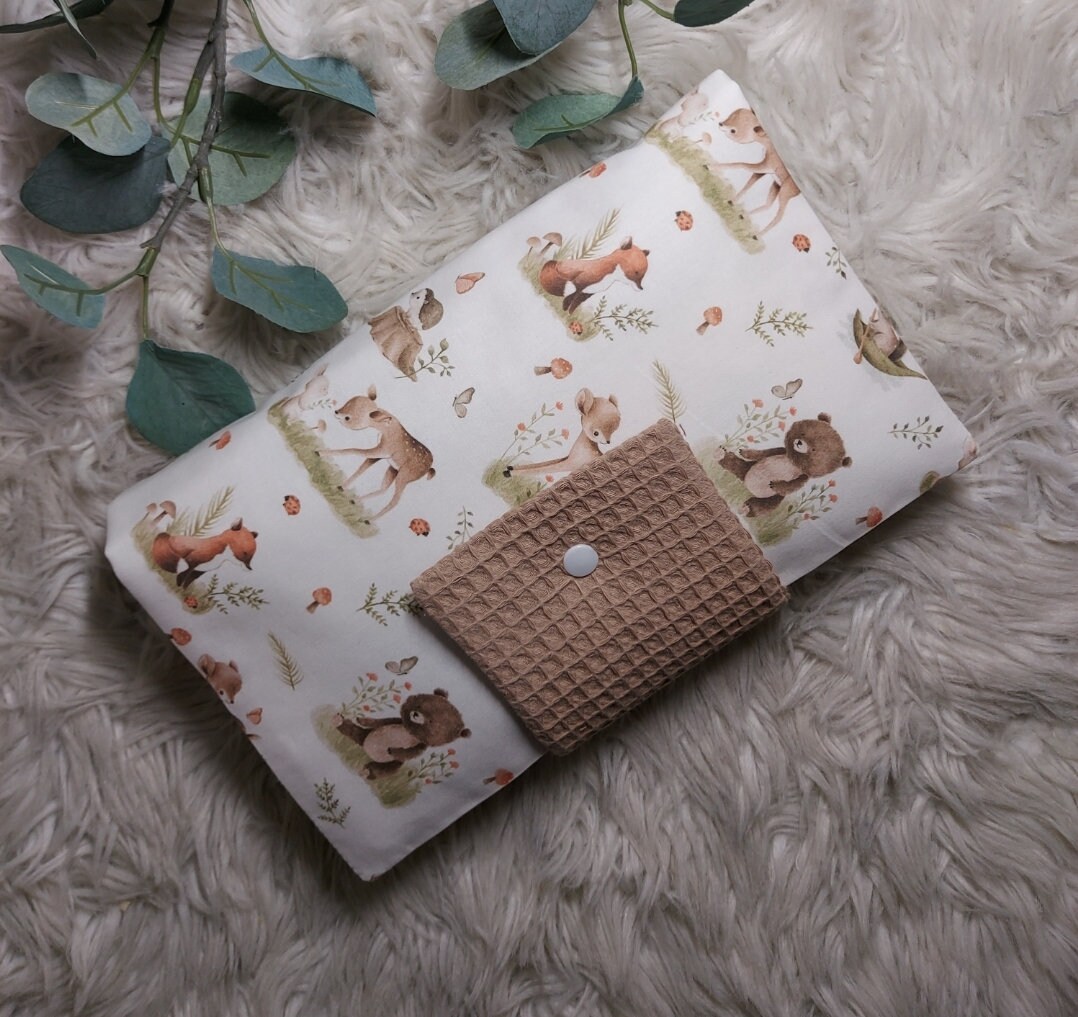 Windeltasche Waldtiere von Etsy - Handmadebysita