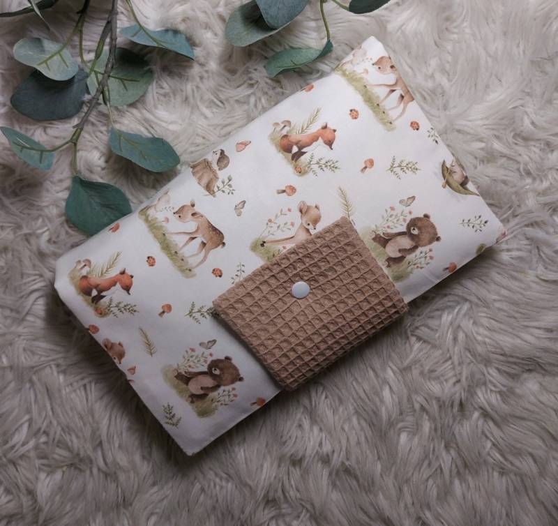 Windeltasche Waldtiere von Etsy - Handmadebysita