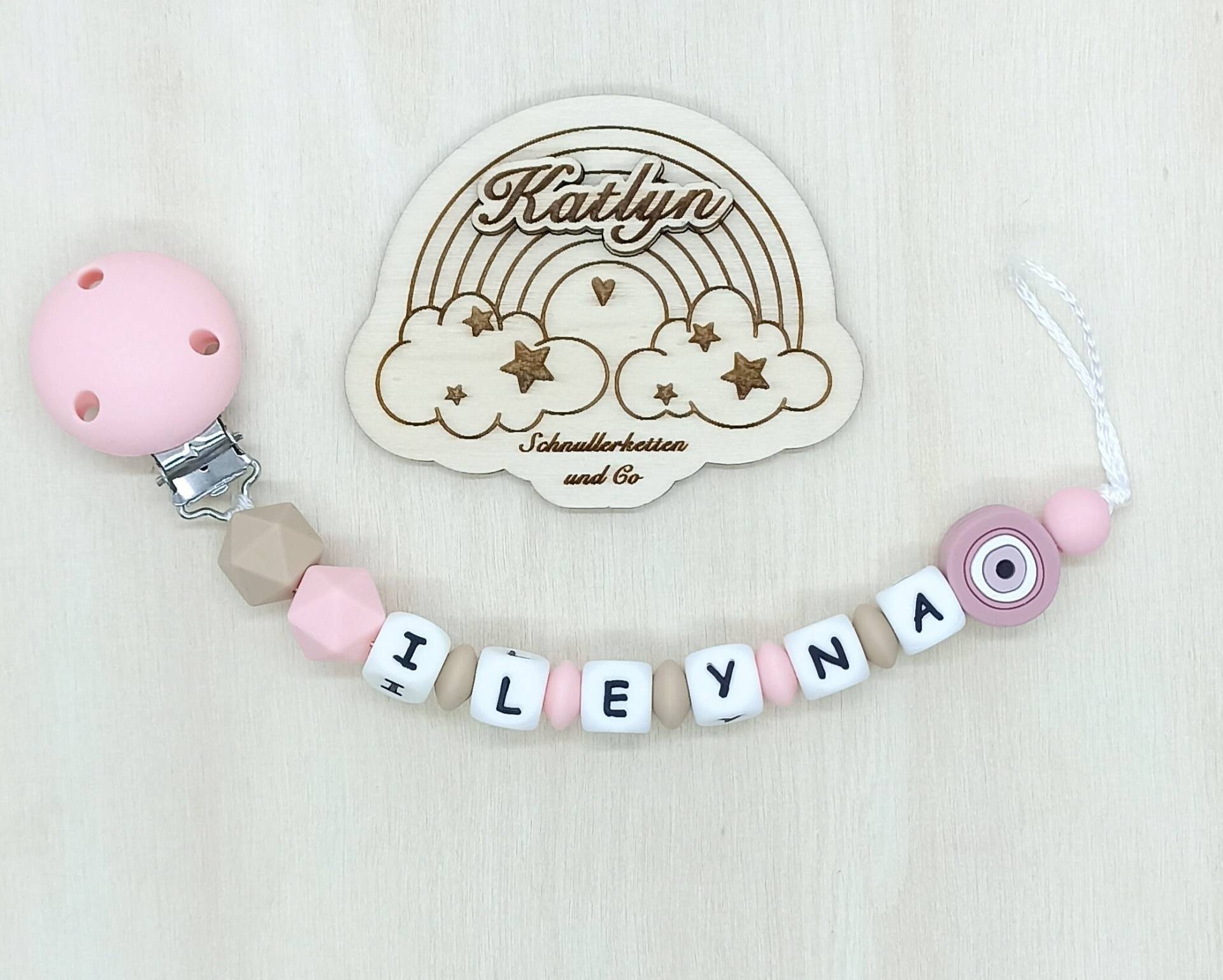 Schnullerkette Mit Name Schnullerkette Mit Name von Etsy - Handmadekatlyn