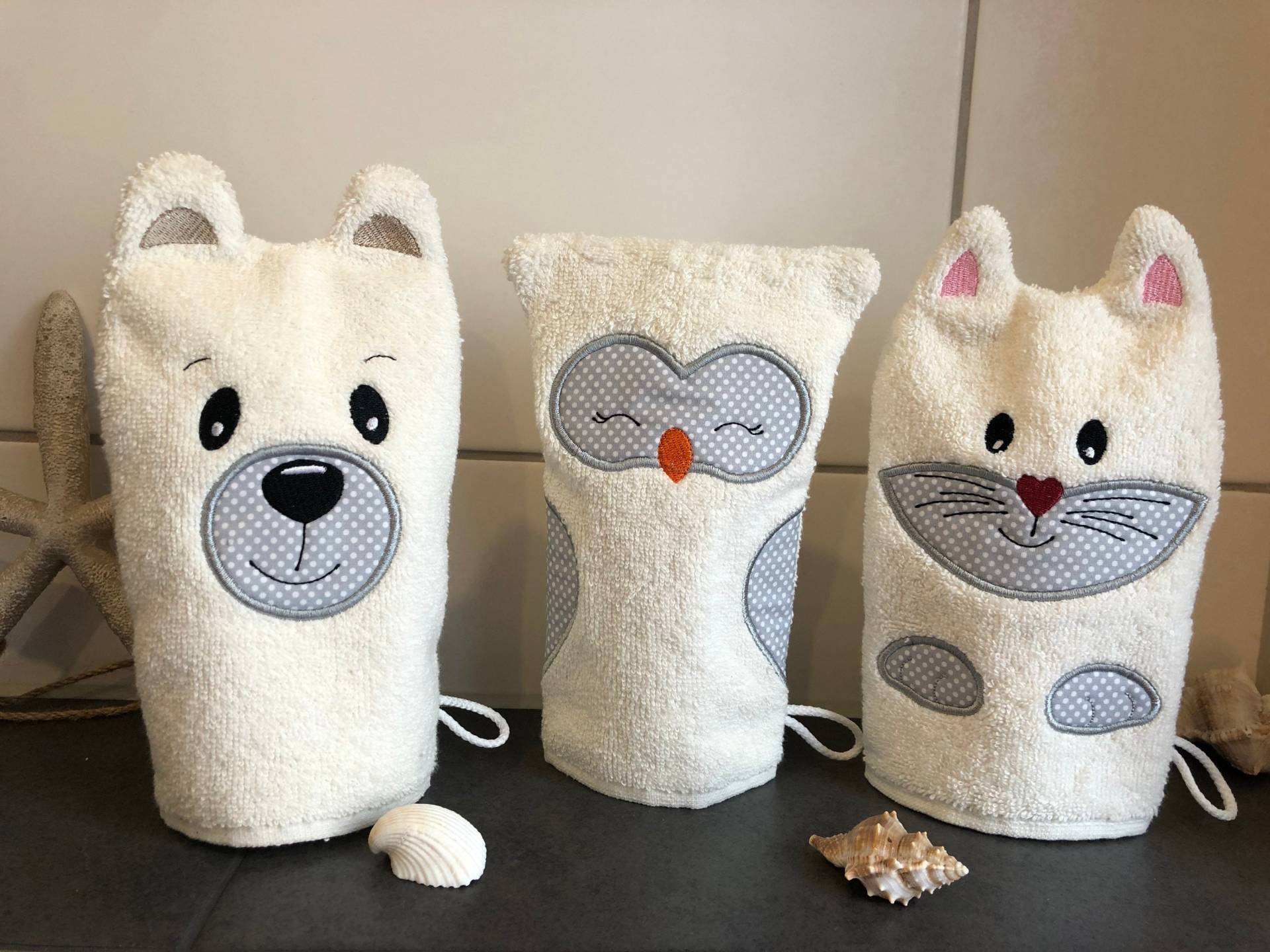 Waschhandschuh | Waschlappen Für Kinder, Personalisierbar Waschhandschuh | Waschlappen Für Kinder, Personalisierbar von Etsy - HandundFadenShop