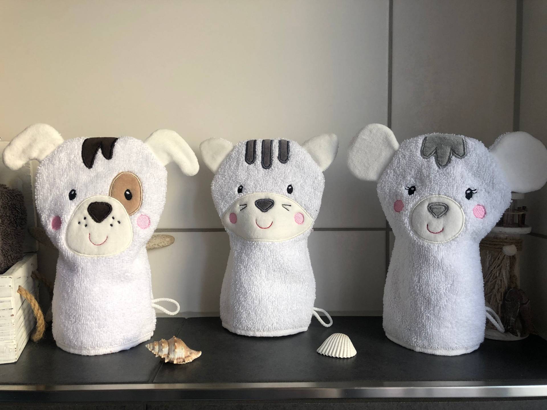 Waschhandschuhe | Waschlappen Tiere Für Kinder, Personalisiert, Tolles Geschenk Waschhandschuhe | Waschlappen Tiere Für Kinder, Personalisiert, Tolles Geschenk von Etsy - HandundFadenShop