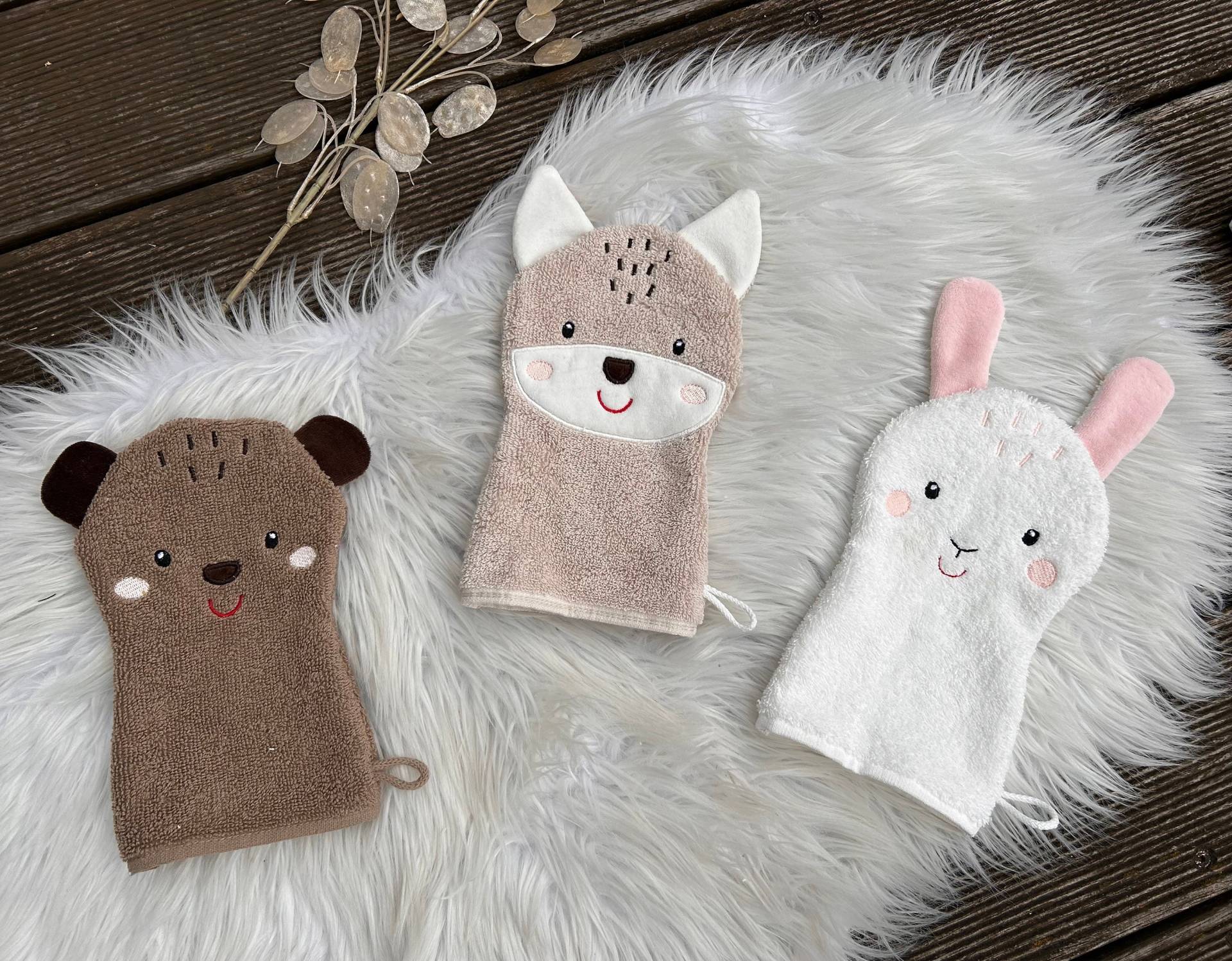 Waschhandschuhe | Waschlappen Tiere Für Kinder, Personalisiert, Tolles Geschenk Waschhandschuhe | Waschlappen Tiere Für Kinder, Personalisiert, Tolles Geschenk von Etsy - HandundFadenShop