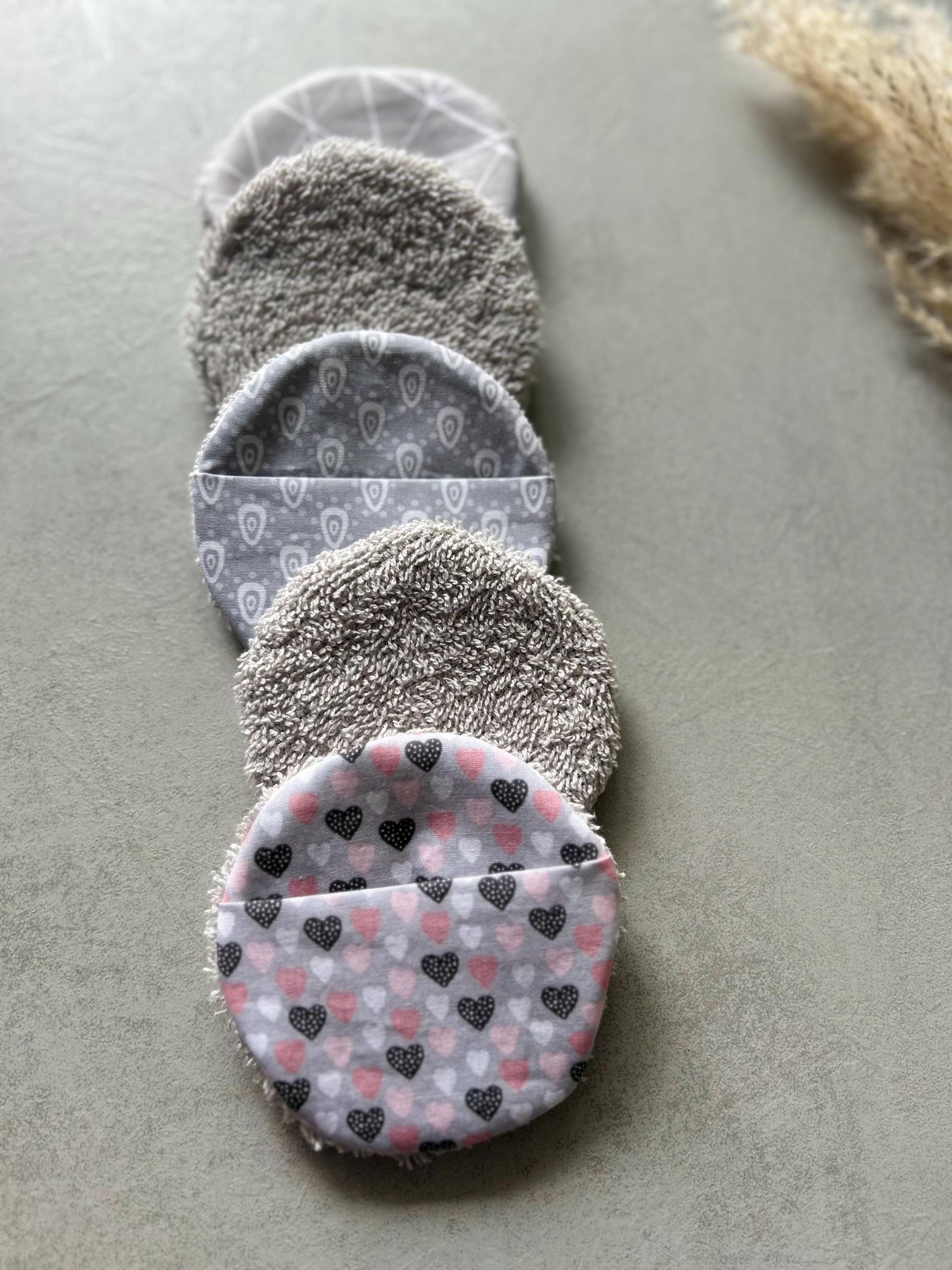 Wiederverwendbare Zero Waste Kosmetikpads | Abschmink Pads von Etsy - HandundFadenShop