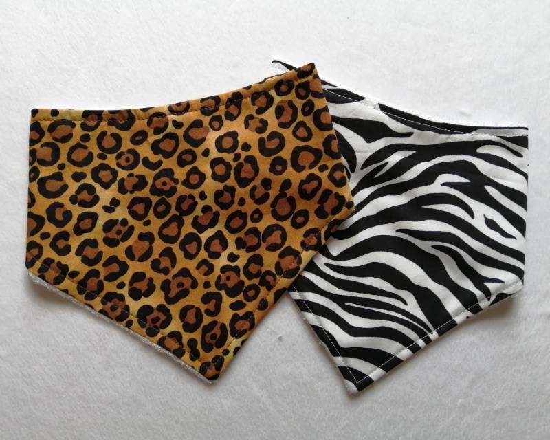 Lätzchen Mit Tierdruck, Baby Zebradruck, Leopardenmuster, Neues Babygeschenk, Tierbabygeschenk von Etsy - Hannahandmeshop