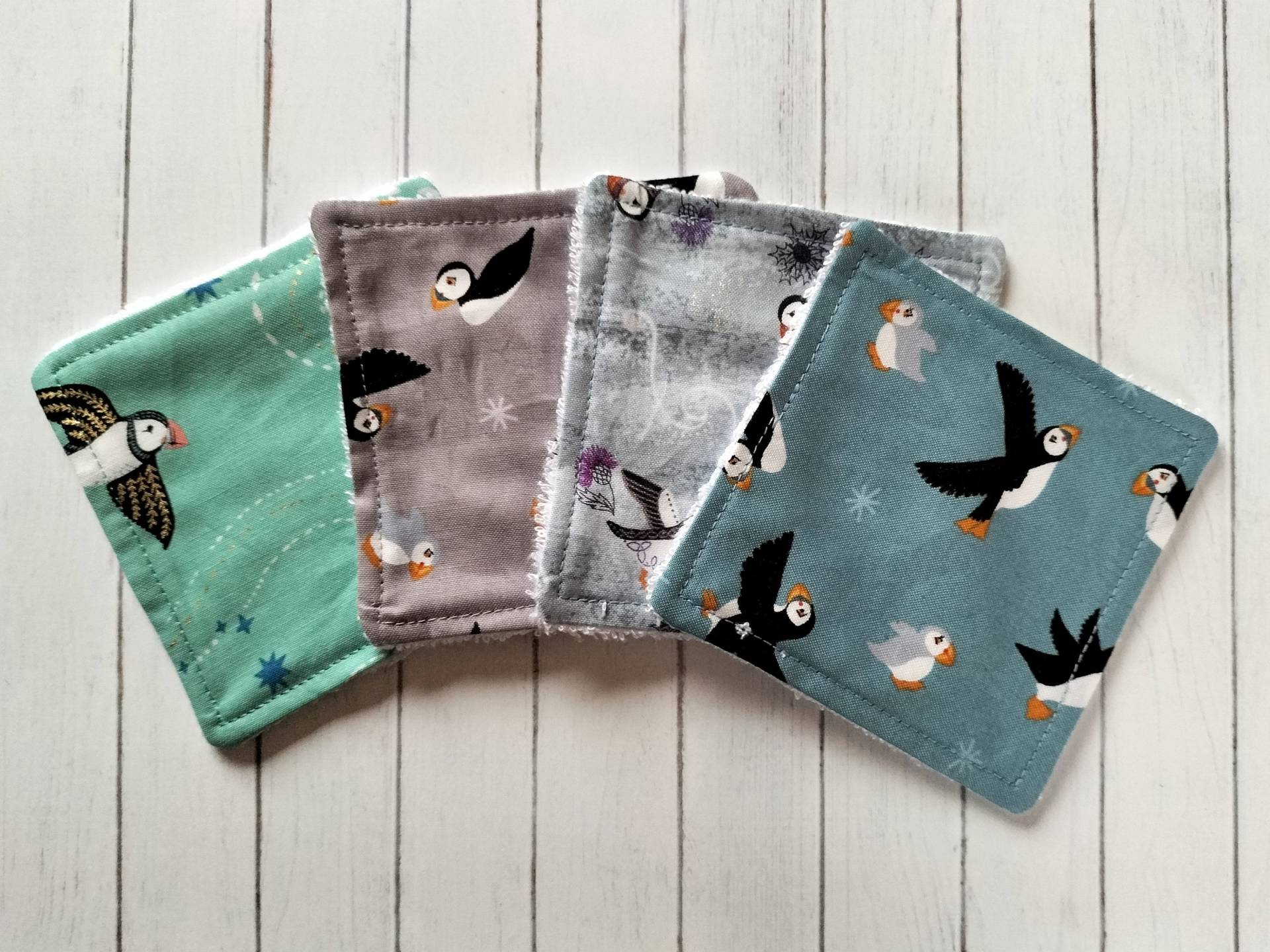 Papageitaucher Geschenk, Wiederverwendbare Gesichtspads, Wattepads, Umweltfreundliches Bambus Make Up Pads, Plastikfreies Scottish Mini Gesichtstuch Papageitaucher Geschenk, Wiederverwendbare Gesichtspads, Wattepads, Umweltfreundliches Bambus Make Up Pads, Plastikfreies Scottish Mini Gesichtstuch von Etsy - Hannahandmeshop