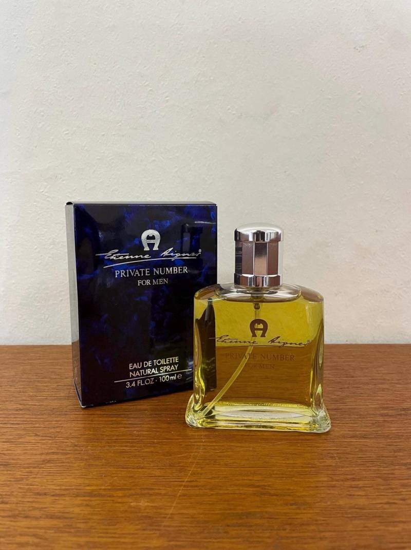 Vintage Etienne Aigner Private Number For Men Parfum Eau De Toilette 100Ml Falkon in Ovp Duft von Etsy - HannoverVintagestore