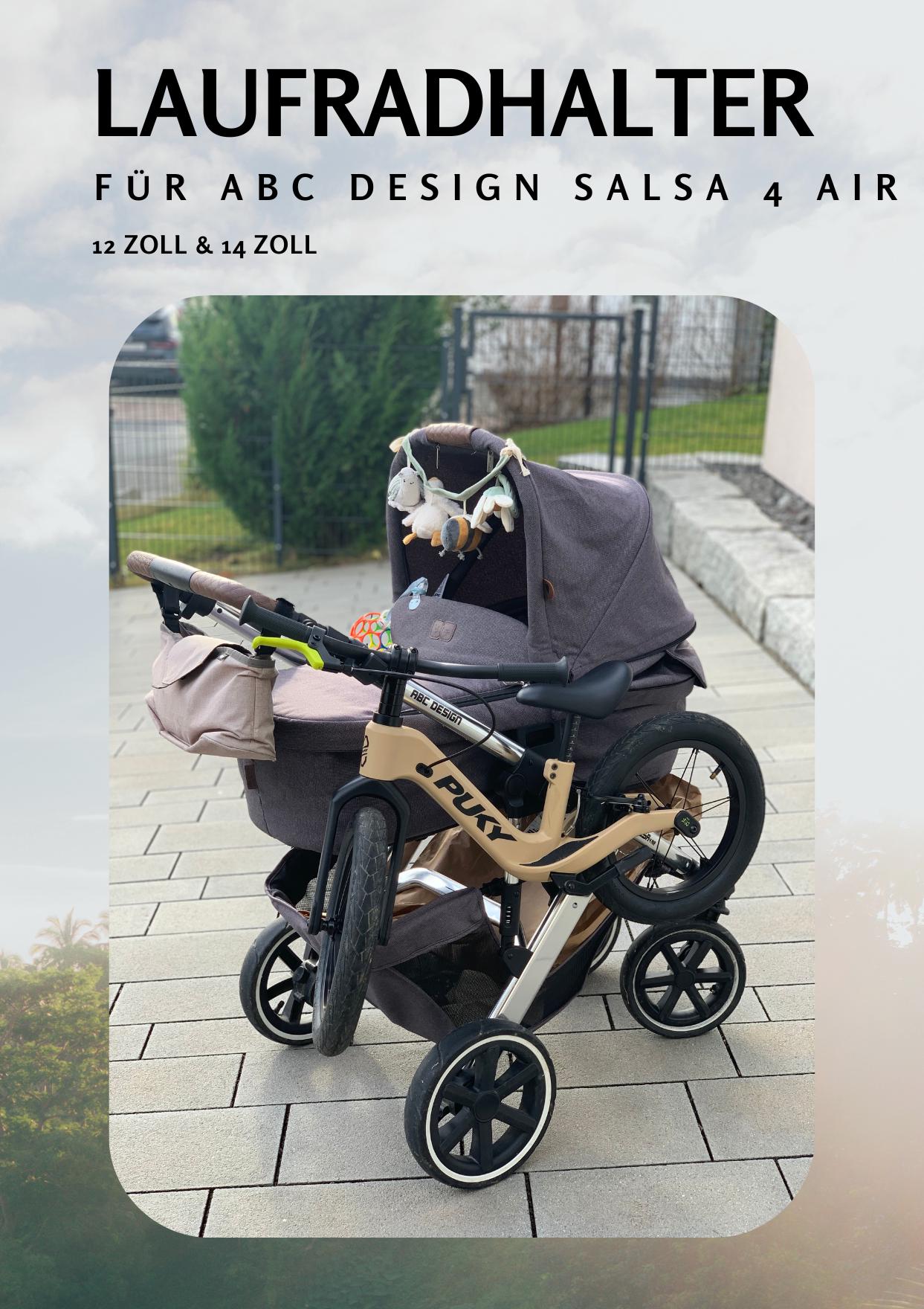 Laufradhalter Für Abc Salsa 4 Air Kinderwagen | Seitliche Halterung Universal Puky, Woom 12 Und 14 Zoll von Etsy - HappyDruckByAlex