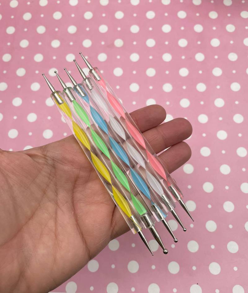Nail Art Und Polymer Clay Dotting-Tool, 5Er Set [Pigment Turm] von Etsy - HappyKawaiiSupplies