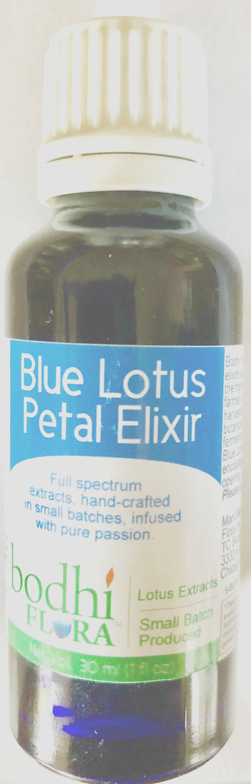 Bio-Blau-Lotus-Elixier Entspannung & Stressabbau von Etsy - Happyherbshop