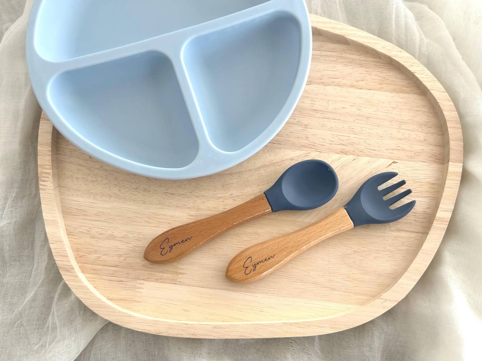 Baby Besteck Aus Lebensechtem Silikon , Mit Gravur, Personalisiert, Geschenke, Löffel Und Gabel Für von Etsy - HappymomentsDE