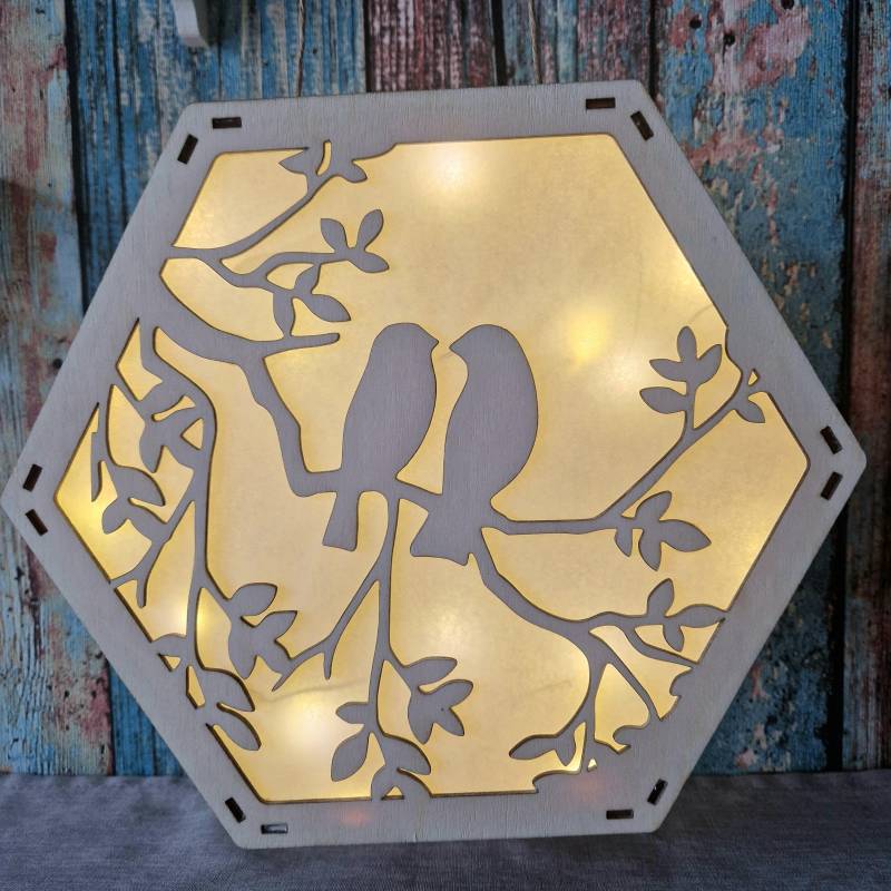 Fensterbild Fensterdeko Geschenk Mitbringsel Deko Licht von Etsy - HarmonyHandmadeWaren