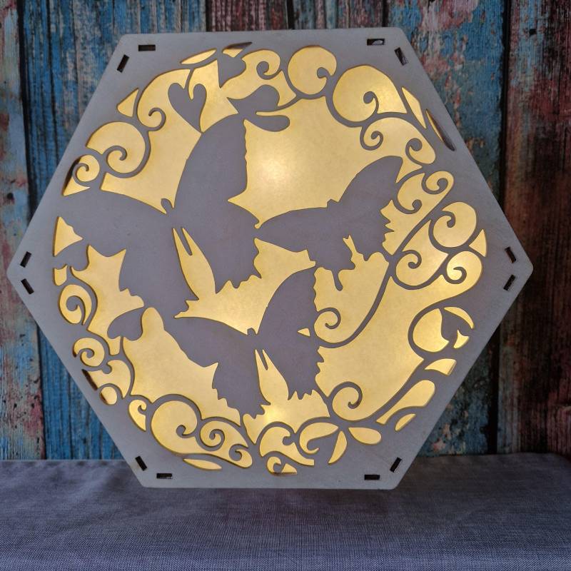 Fensterbild Fensterdeko Geschenk Mitbringsel Deko Licht von Etsy - HarmonyHandmadeWaren