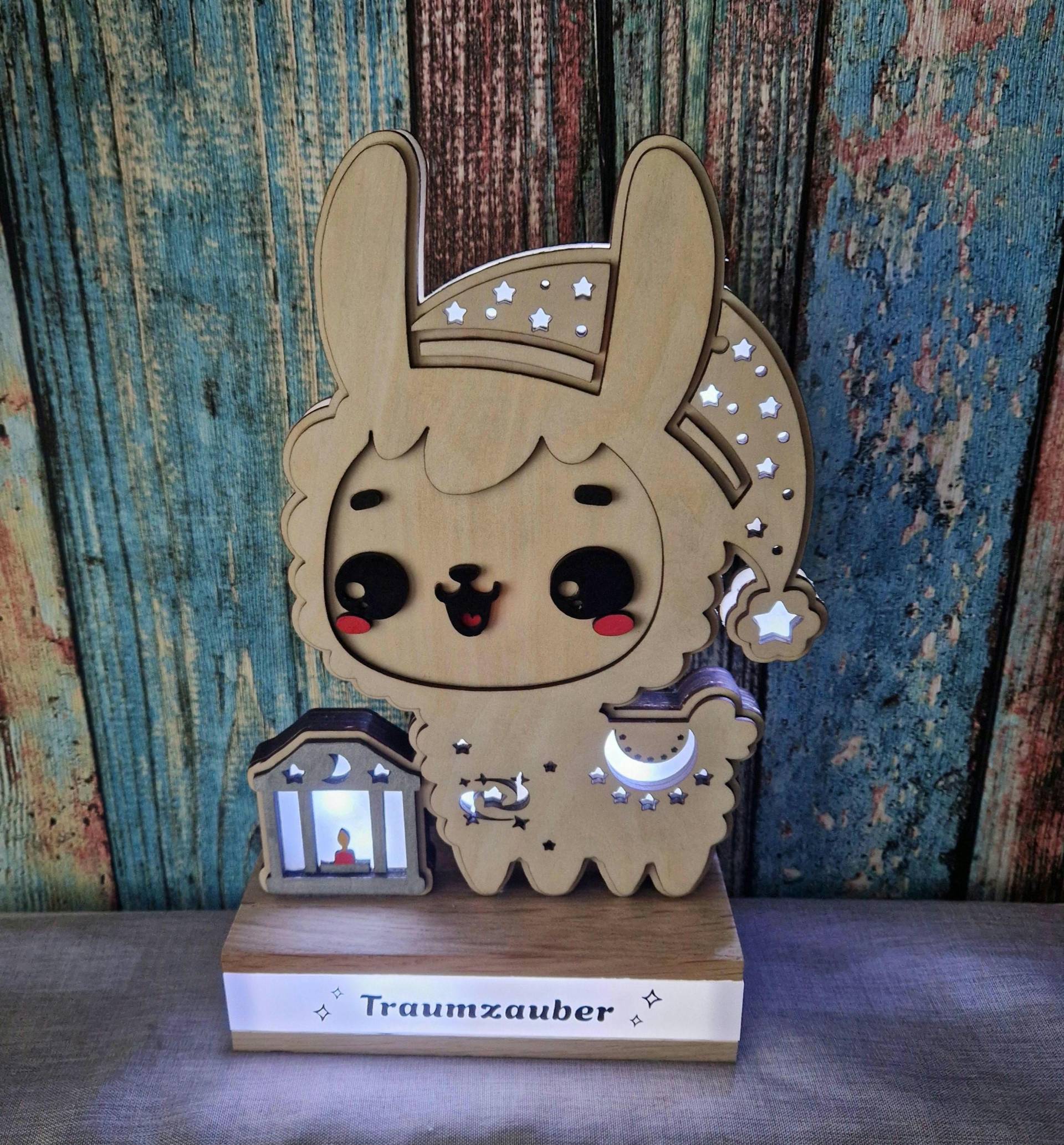 Geschenk Deko Kinderzimmer Lampe Nachtlicht Einschlaflicht Lama Geburt Taufe Babyzimmer Geburtstag Alpaka Einschulung von Etsy - HarmonyHandmadeWaren
