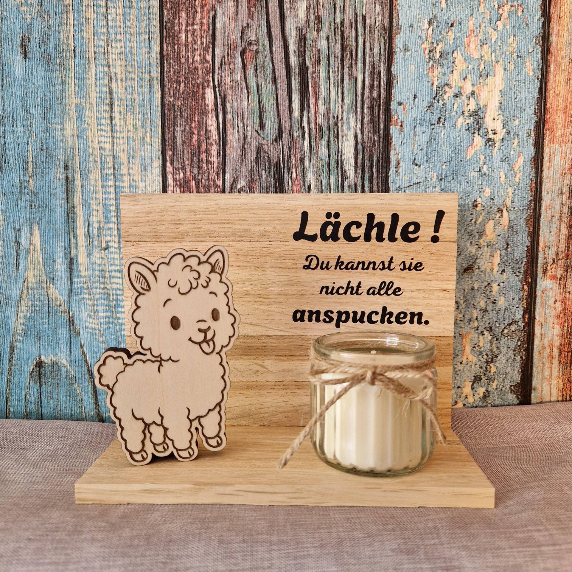 Geschenk Deko Mitbringsel Geburtstag Lama Alpaka Lustig Kerze von Etsy - HarmonyHandmadeWaren