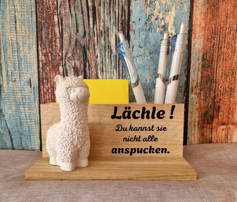 Lama Geschenk Lustige Schreibtisch Deko Alpaka Stiftehalter Organizer Mit Spruch Kollegin Büro Holz Handgemacht Lama Geschenk Lustige Schreibtisch Deko Alpaka Stiftehalter Organizer Mit Spruch Kollegin Büro Holz Handgemacht von Etsy - HarmonyHandmadeWaren